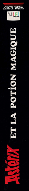 Asterix and the Magic Cauldron — box-2D-side (FR)
