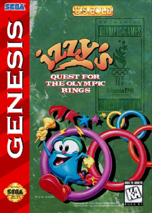Izzy's Quest For The Olympic Rings box art