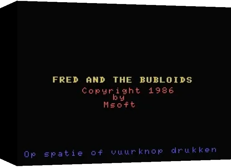 Fred And The Bubloids — box-3D (WOR)