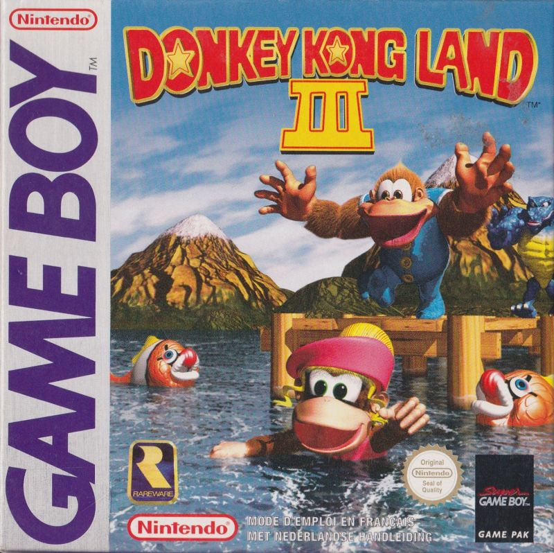 Donkey Kong Land III — box-2D (EU)