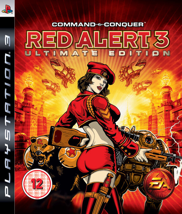 Command And Conquer - Alerte Rouge 3 - Ultimate Edition — box-2D (UK)