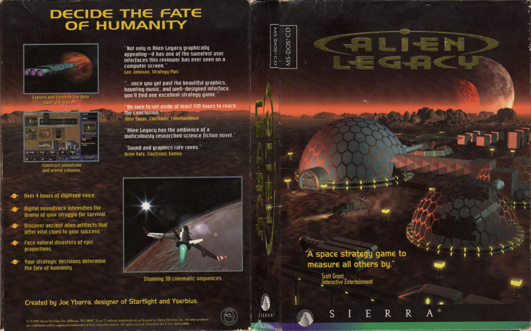 Alien Legacy — box-texture (US)