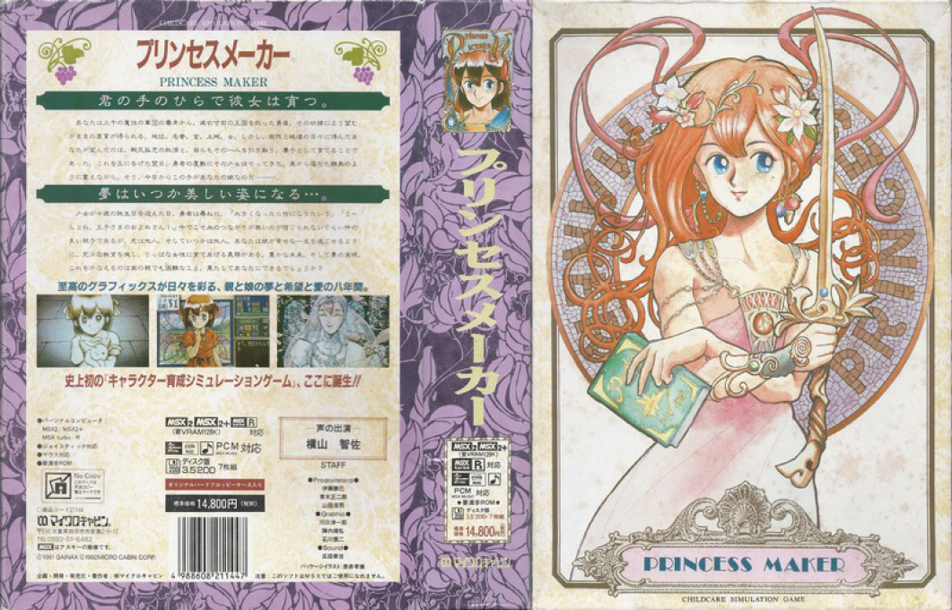 Princess Maker — box-texture (JP)
