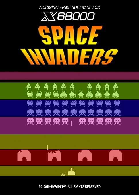 Space Invaders box art