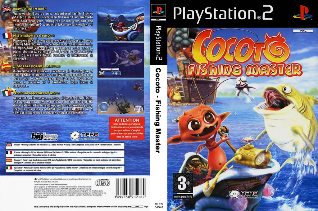 Cocoto Fishing Master — box-texture (EU)