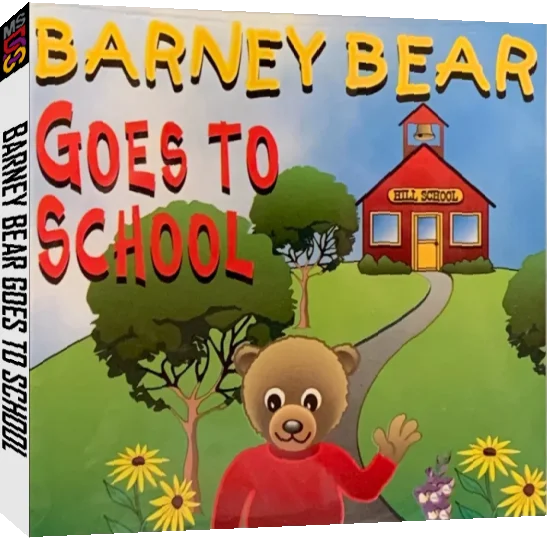 Barney Bear Goes To School — box-3D (CUS)