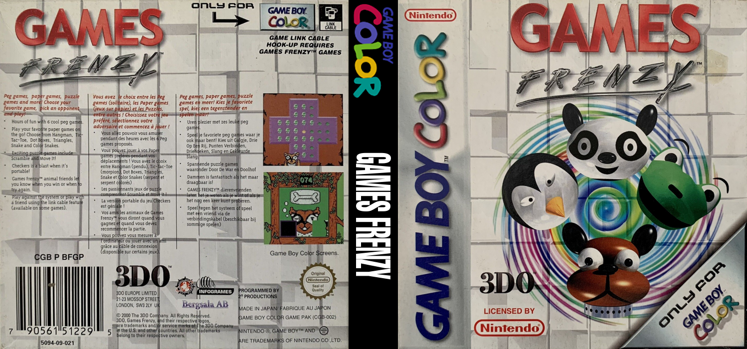 Games Frenzy — box-texture (EU)
