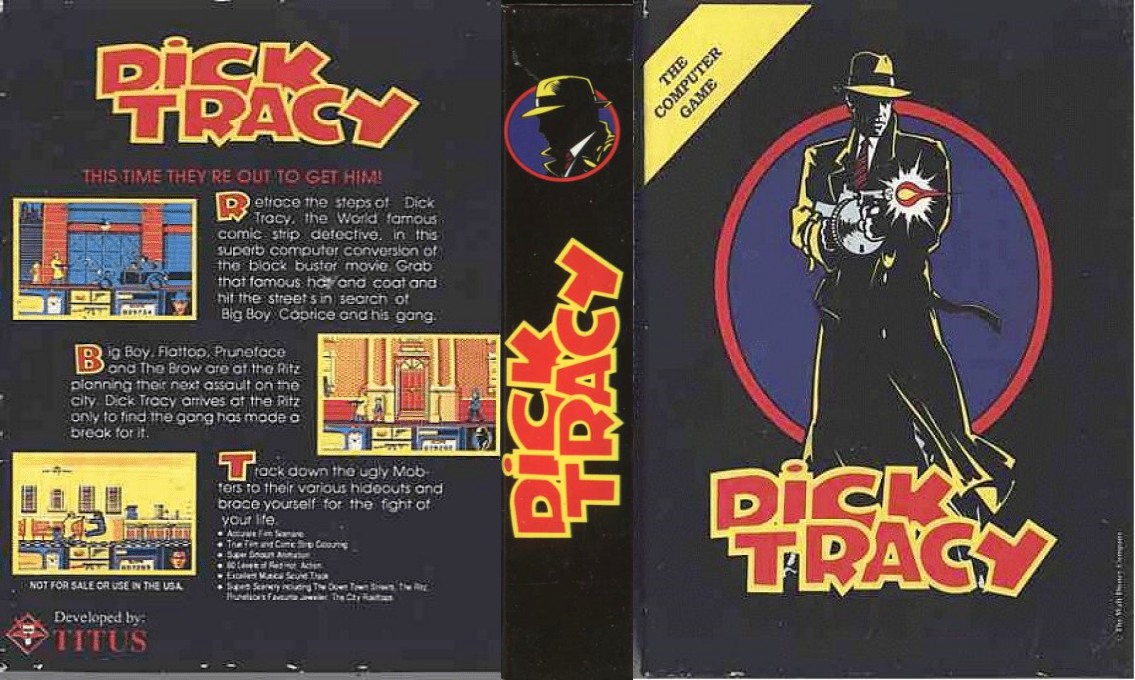 Dick Tracy — box-texture (EU)