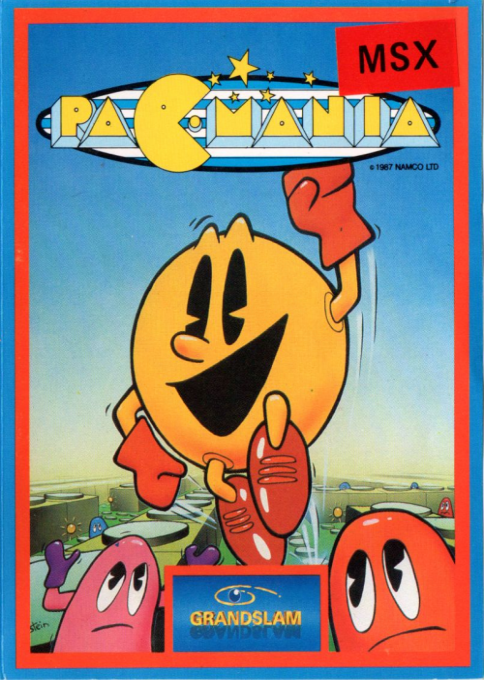 Pac-mania box art