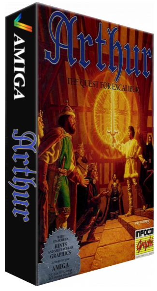Arthur - The Quest for Excalibur — box-3D (US)