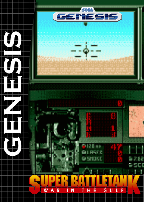 Garry Kitchen's Super Battletank - War In The Gulf — box-2D (SS)