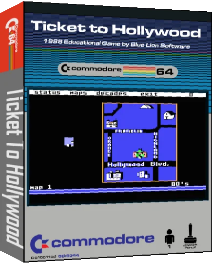 Ticket To Hollywood — box-3D (CUS)