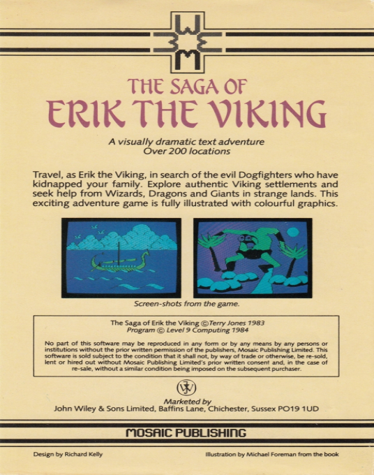 Saga of Erik the Viking, The — box-2D-back (EU)
