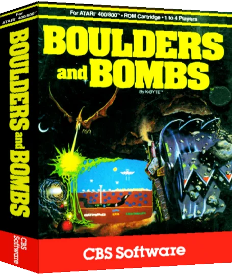 Boulders And Bombs — box-3D (US)