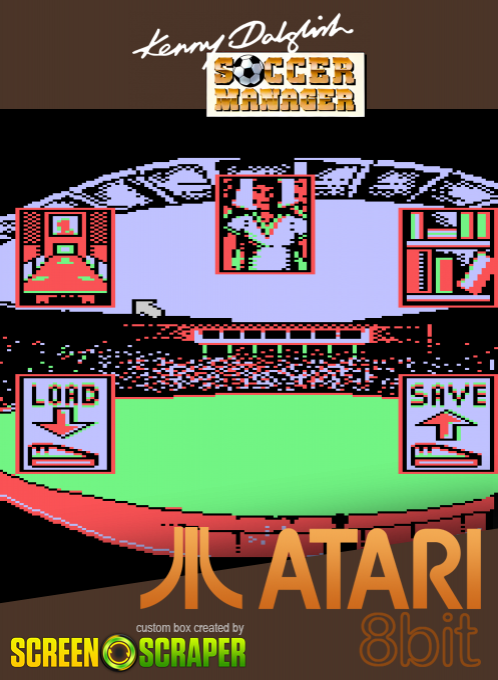 Kenny Dalglish Soccer Manager — box-2D (SS)