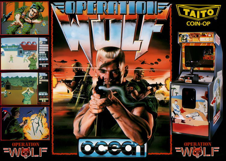 Operation Wolf box art