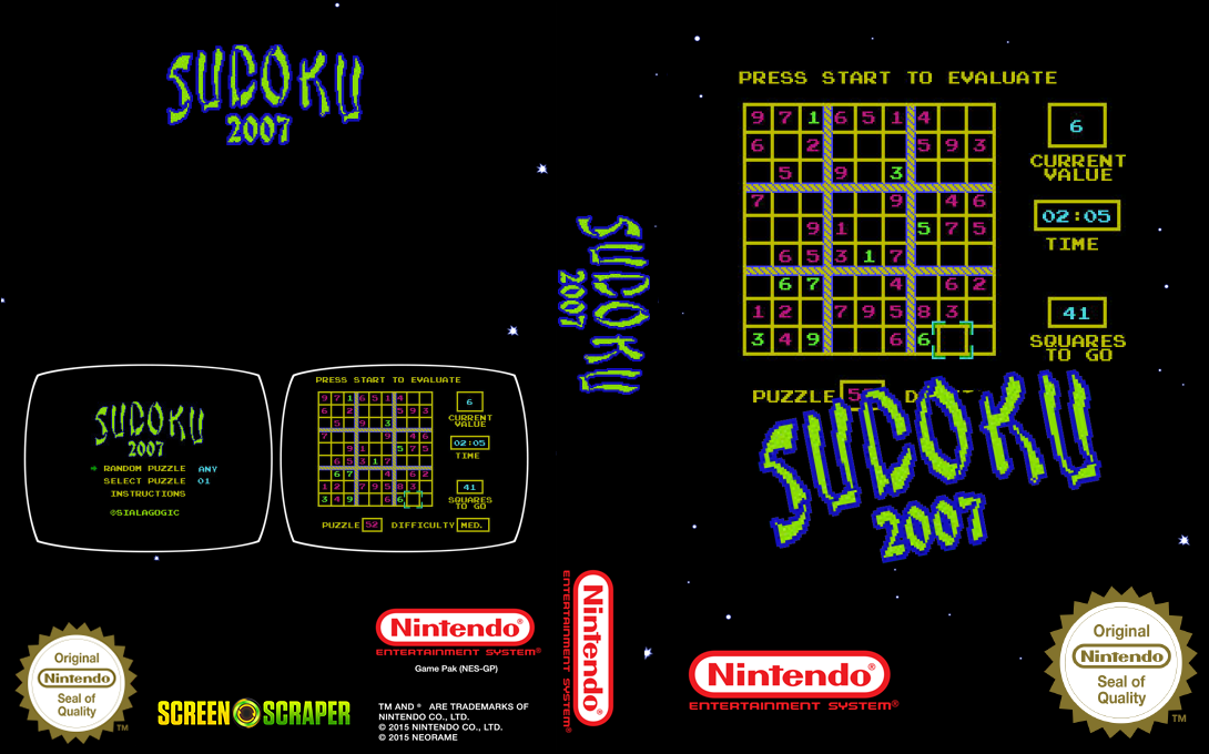 Sudoku 2007 — box-texture (SS)