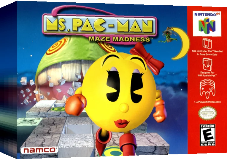 Ms. Pac-Man - Maze Madness — box-3D (US)
