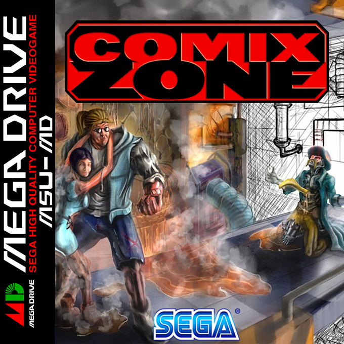 Comix Zone box art