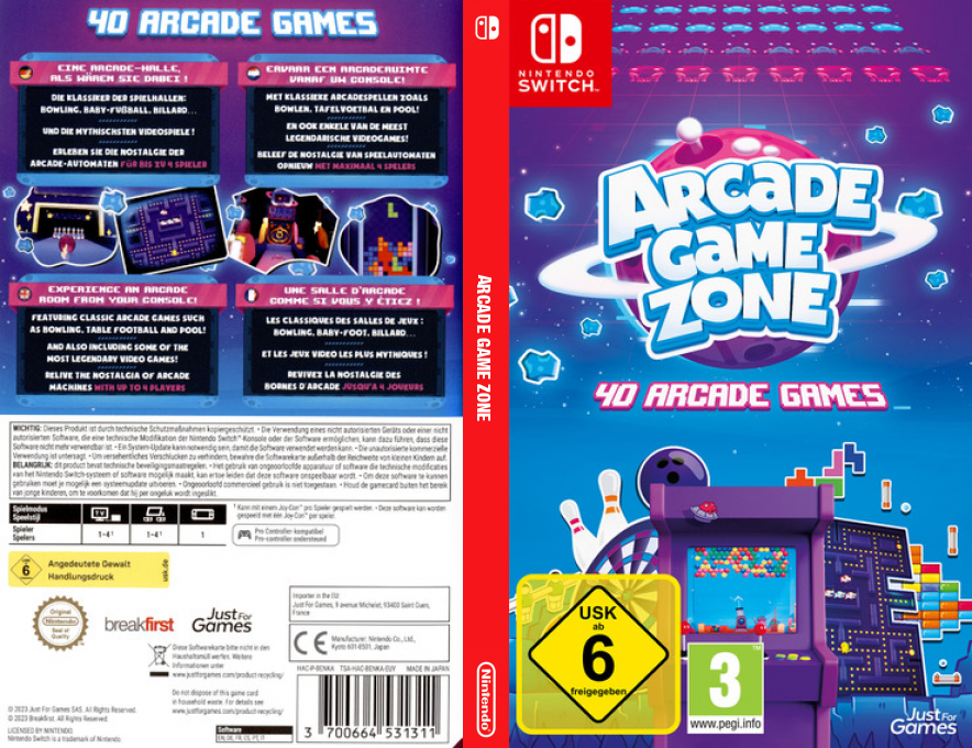 Arcade Game Zone — box-texture (DE)