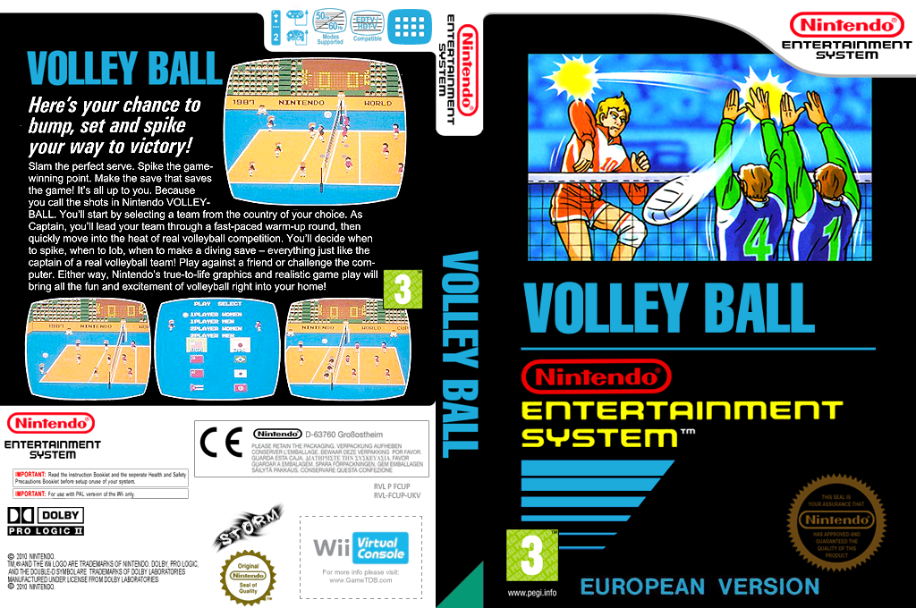 Volleyball — box-texture (EU)