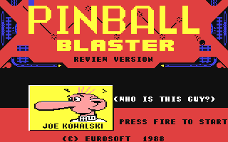 Pinball Blaster - Review Version — sstitle (WOR)