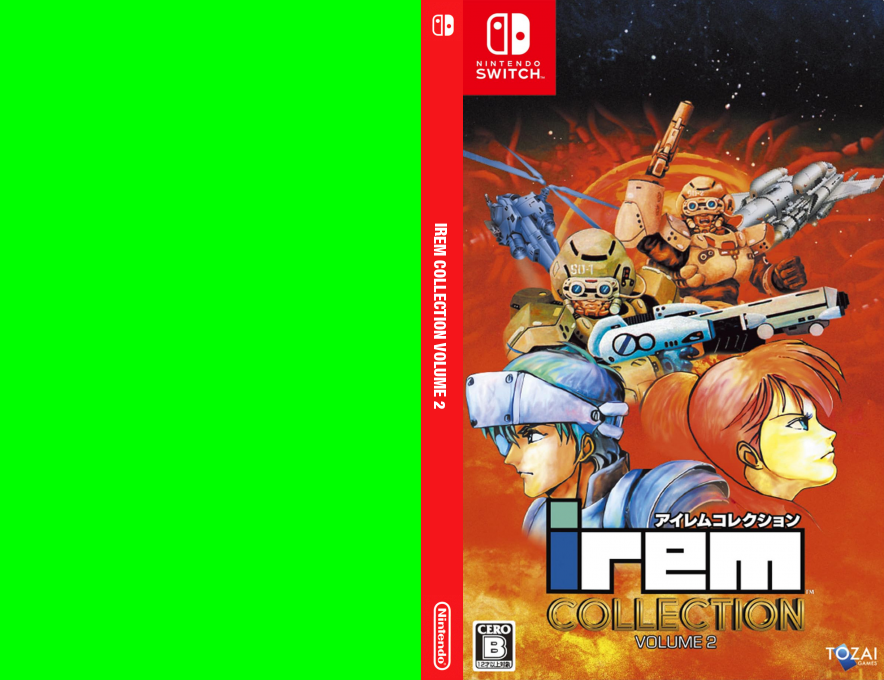 Irem Collection Vol. 2 — box-texture (JP)