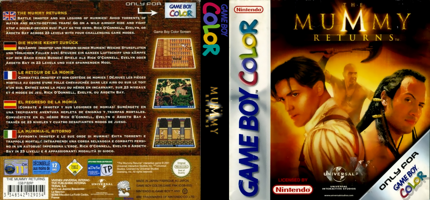 Mummy Returns, The — box-texture (EU)