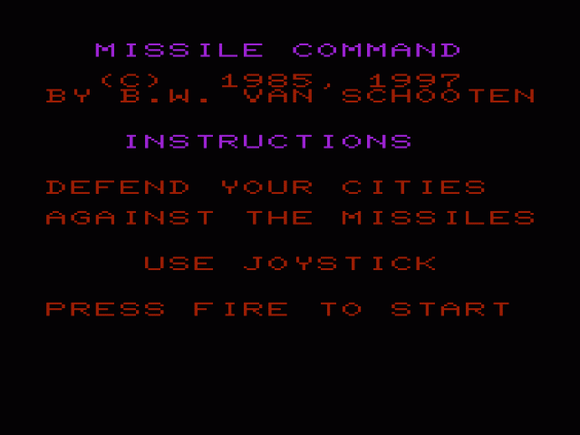 Missile Command — sstitle (WOR)