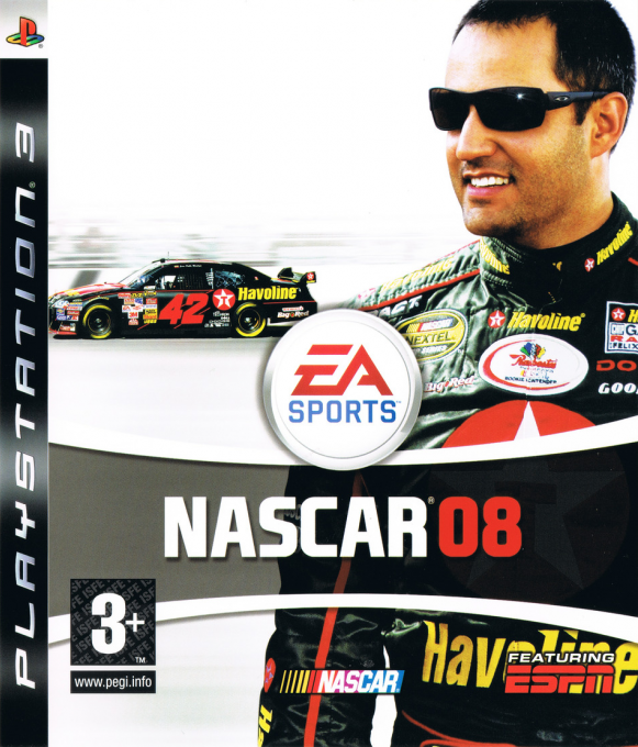 NASCAR 08 box art