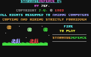 Starbase Defence — sstitle (WOR)