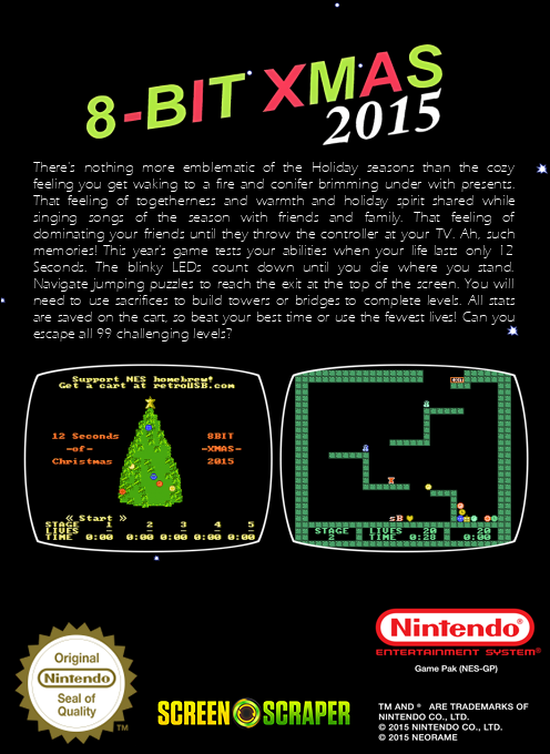 8-BIT XMAS 2015 — box-2D-back (SS)