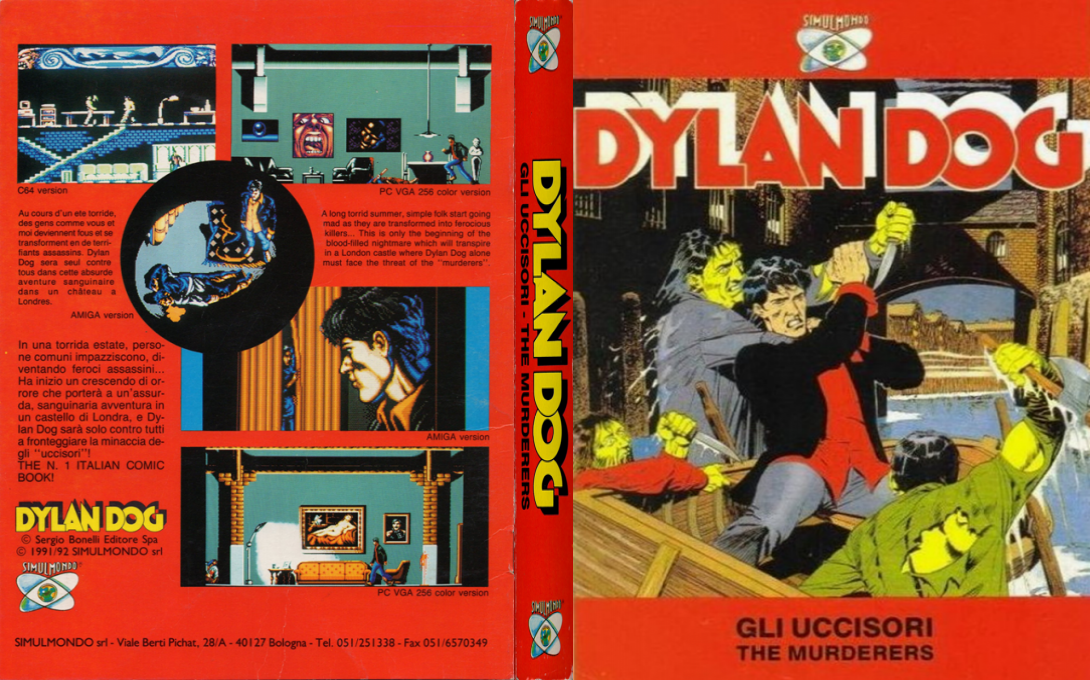 Dylan Dog - Murderers — box-texture (EU)