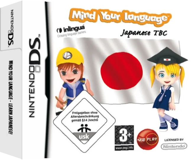 Mind Your Language - Learn Japanese! — box-3D (EU)