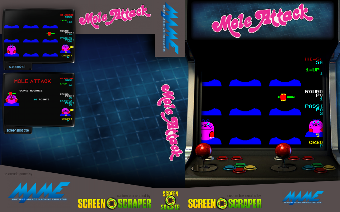 Mole Attack — box-texture (SS)