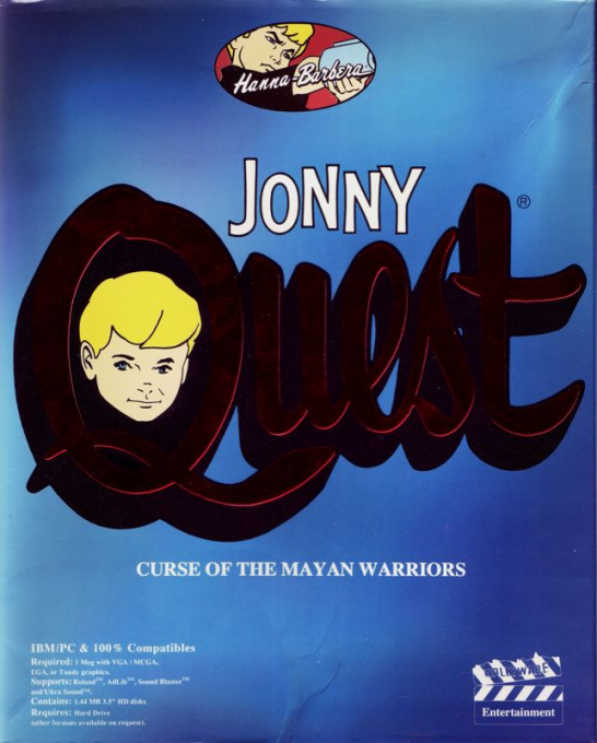 Jonny Quest - Curse Of The Mayan Warriors box art