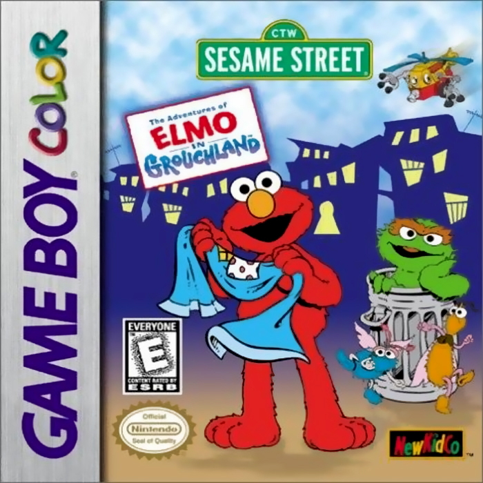 The Adventures of Elmo in Grouchland box art