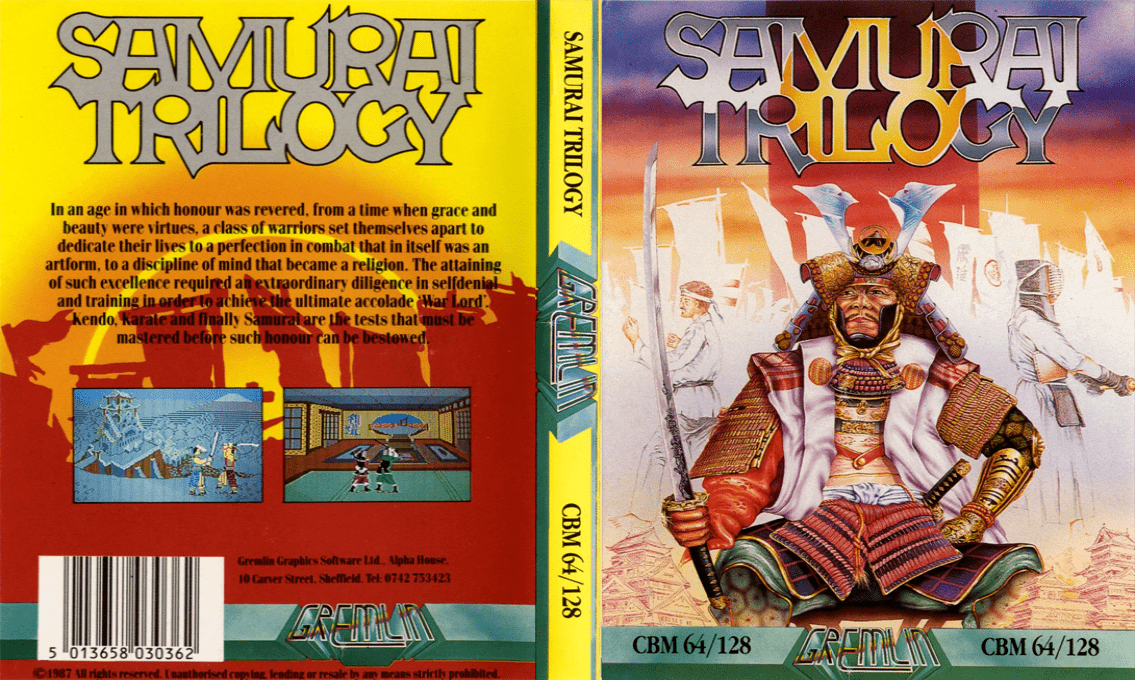 Samurai Trilogy — box-texture (EU)