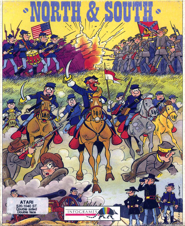 North and South box art