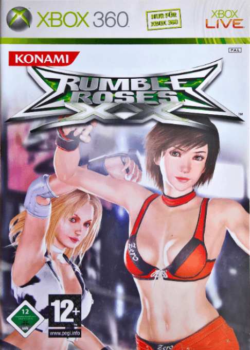 Rumble Roses XX — box-2D (DE)