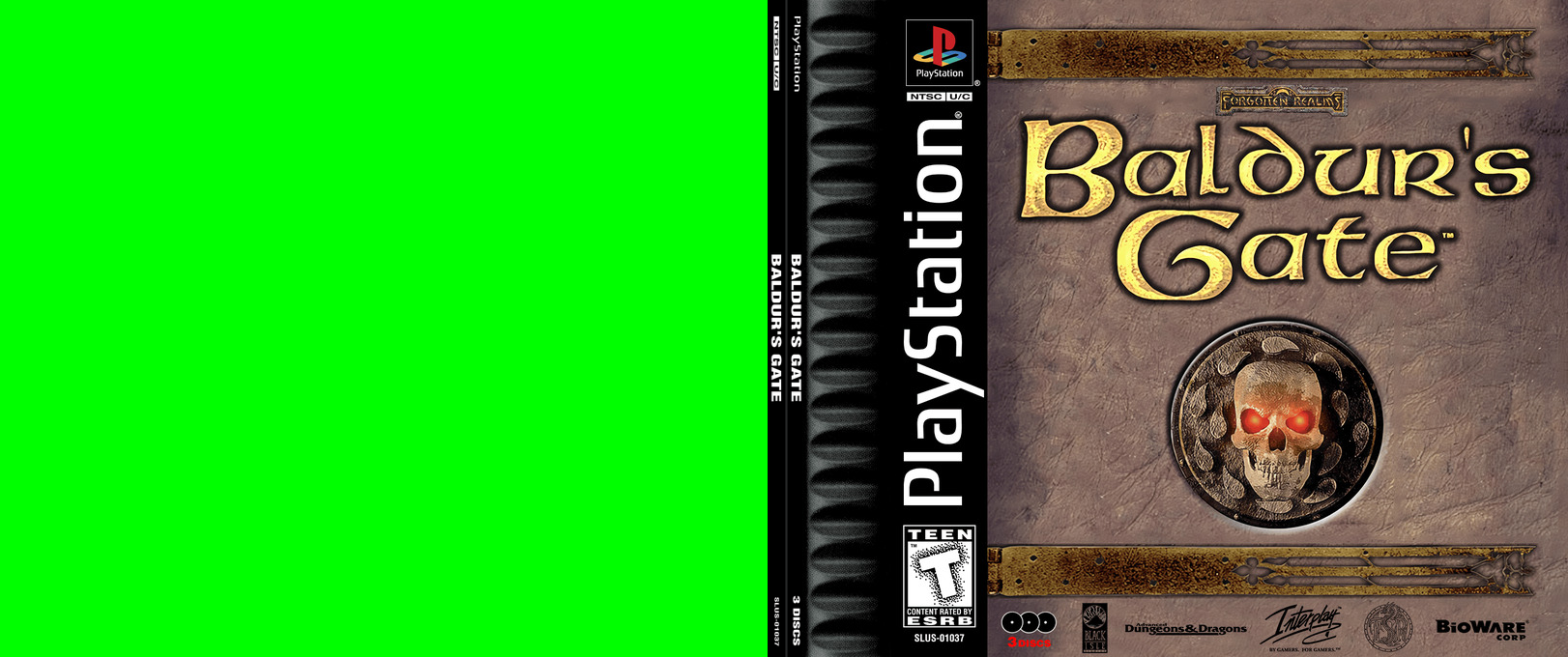 Baldur's Gate — box-texture (US)