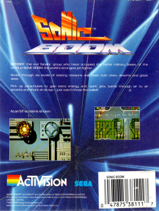 Sonic Boom — box-2D-back (EU)