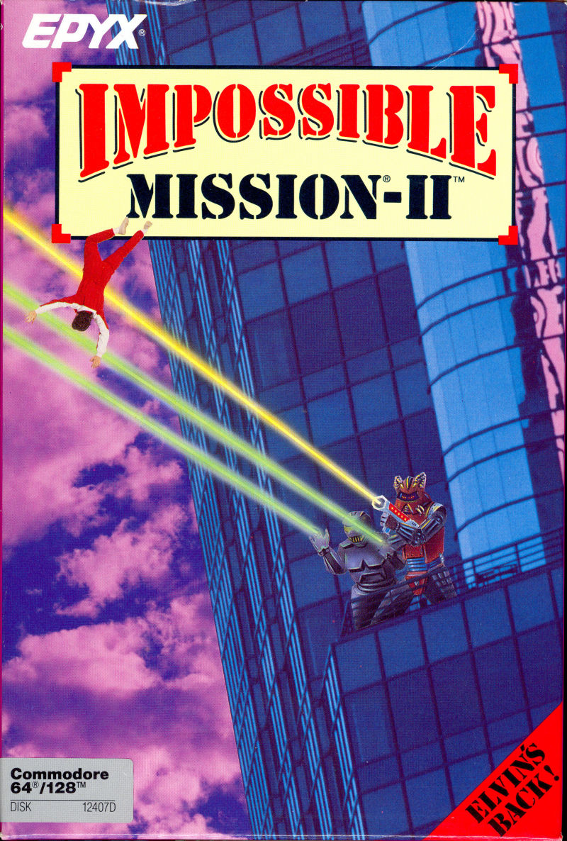 Impossible Mission 2 box art