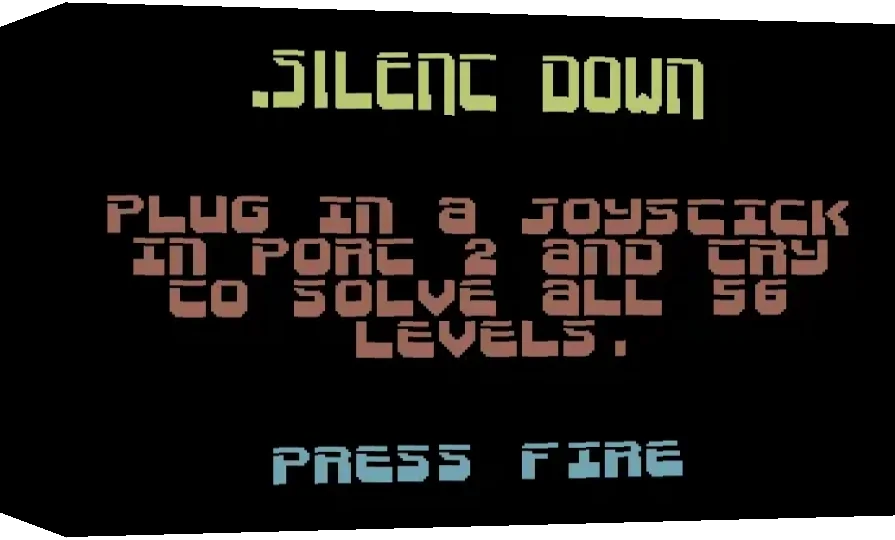 Silent Down — box-3D (WOR)