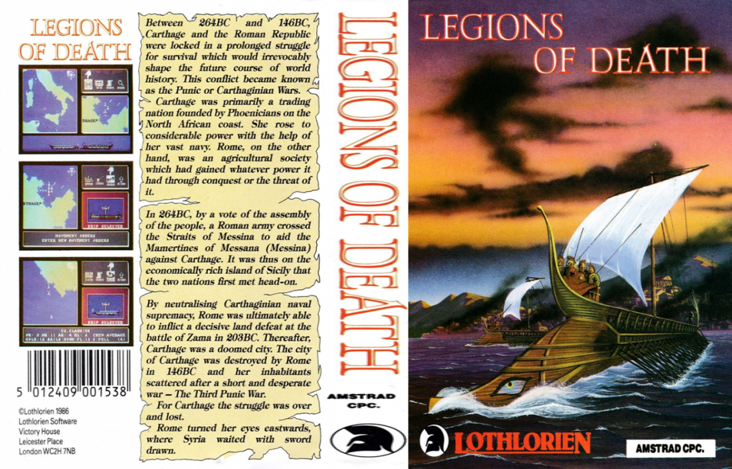 Legions Of Death — box-texture (EU)