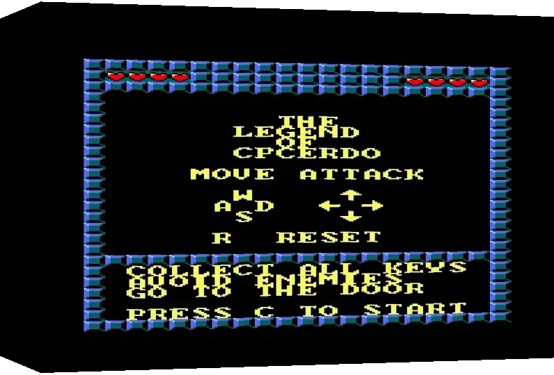 Legend Of Cpcerdo, The — box-3D (WOR)