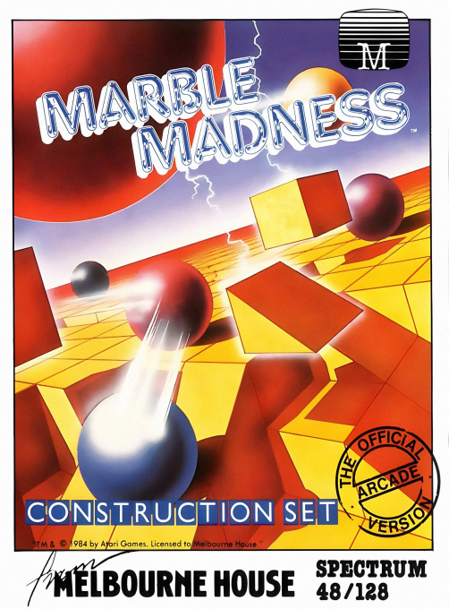 Marble Madness Construction Set box art