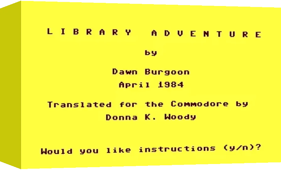 Library Adventure — box-3D (WOR)