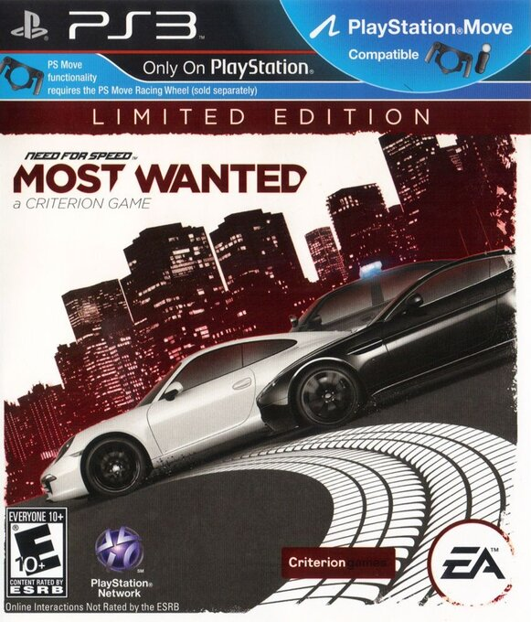 Need for Speed - Most Wanted - A Criterion Game box art