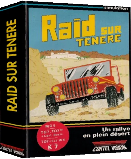 Raid Sur Tenere — box-3D (WOR)